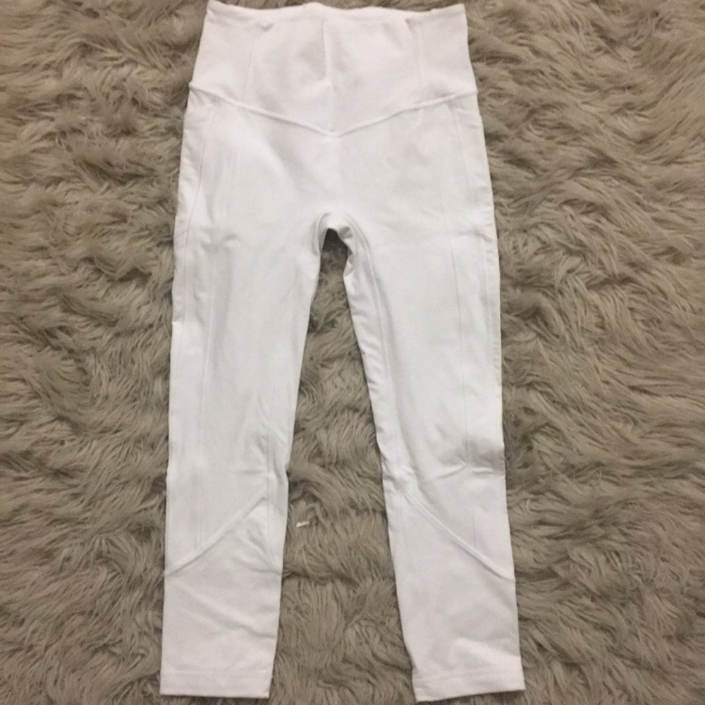 Lululemon All the Right Places White Leggings